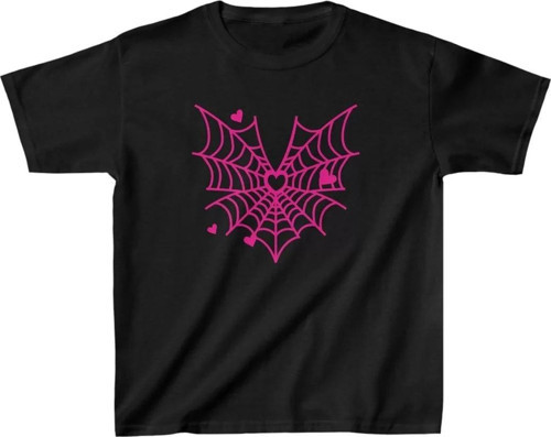 Unisex Çocuk Baskılı T-Shirt - Siyah