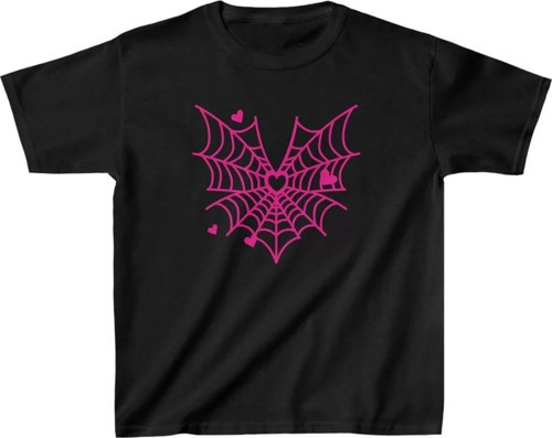 Unisex Çocuk Baskılı T-Shirt - Siyah