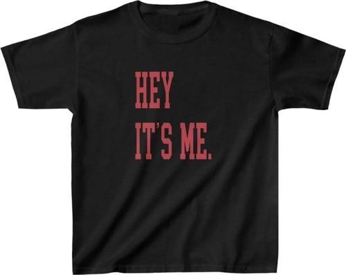 Çocuk Unisex Baskılı T-Shirt - Siyah