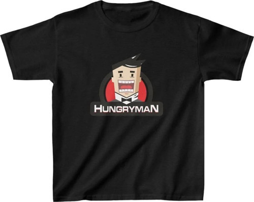 Unisex Çocuk Baskılı T-Shirt - Siyah