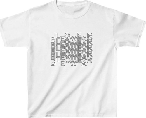 Unisex Çocuk Baskılı T-Shirt - Beyaz