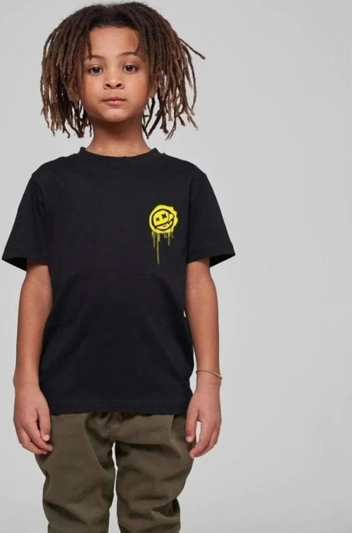 Çocuk Unisex Baskılı T-Shirt - Siyah