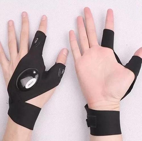 Led Işıklı Çalışma Eldiveni Sağ Sol Çift