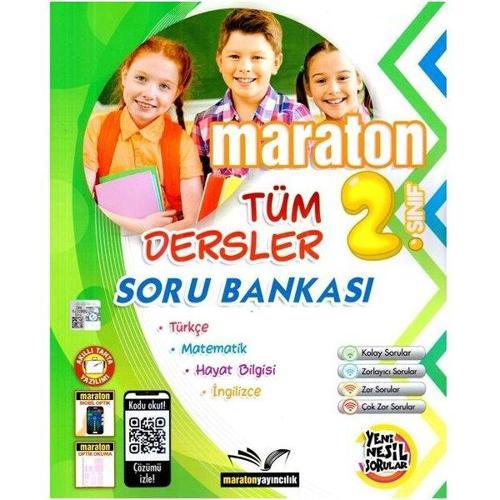 Maraton Yayınları 2. Sınıf Tüm Dersler Soru Bankası