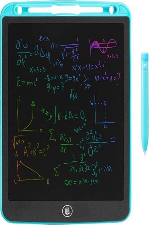 10 Inch Kalemli LCD Dijital Çizim Eğitim Yazı Tableti Dijital Çizim Pedi Turkuaz