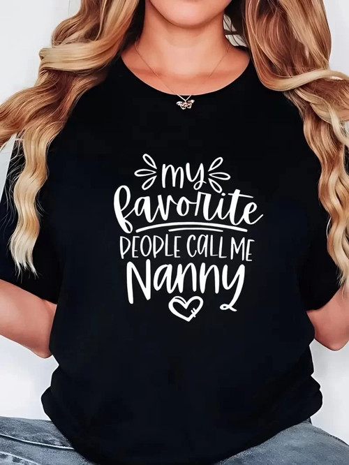 20/1 Penye Compack Baskılı Oversize Bisiklet Yaka Kısa Kol T-shirt - Siyah