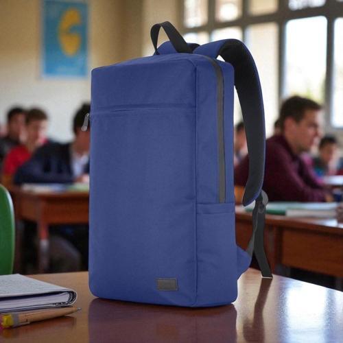 Mila PR-EK101 15,6' Su Geçirmez Kumaş Fermuar  Okul Sırt Çantası