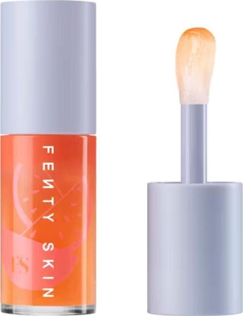  FENTY SKIN Fenty Treatz Kalahari Melon - Kuru Dudaklar İçin Jojoba Yağı İçeren Nemlendirici Dudak Y