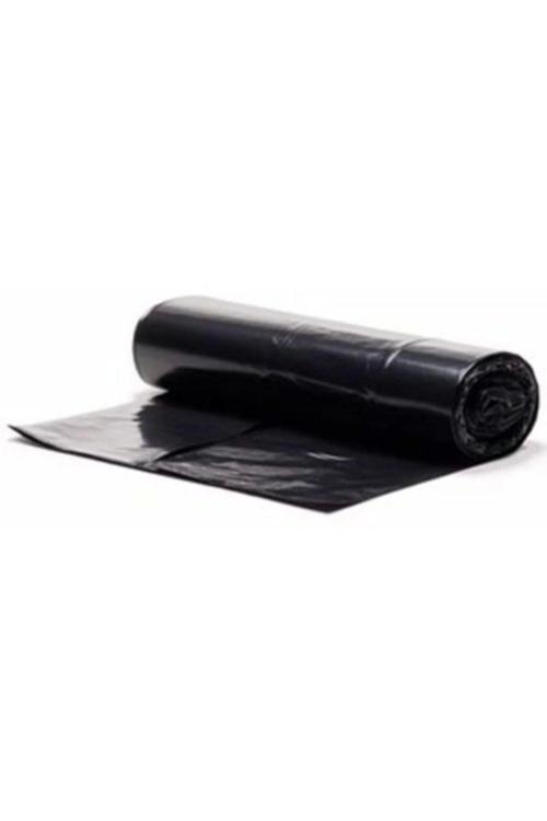 100 Adet 120x150cm Siyah Hantal Boy Endüstriyel Çöp Poşeti