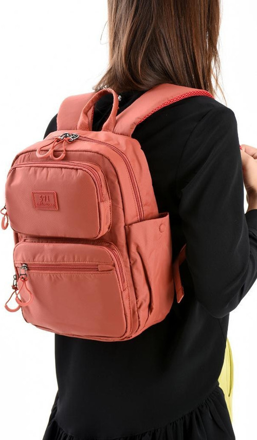 Unisex Sırt Çantası Paraşüt Kumaş Hafif Çok Cepli Yağmur İtici Kumaş 34*24 Cm 571 Collection