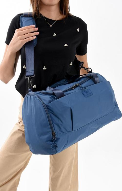 Unisex Kabin Boy Çapraz Askılı Omuz Çantası Seyehat Spor Çantası Hafif Paraşüt Kumaş 44*29 Cm