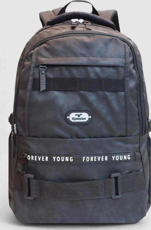 2052-Kamuflaj Üst Kalite Unisex Anatomik Sırt Destekli Günlük,Spor ve Okul Sırt Çantası - NKT02213-siyah-TEKEBAT