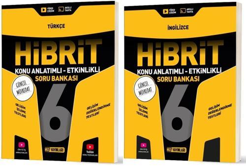 Hız 2026 6. Sınıf Türkçe + İngilizce Hibrit - Konu Seti 2 Kitap