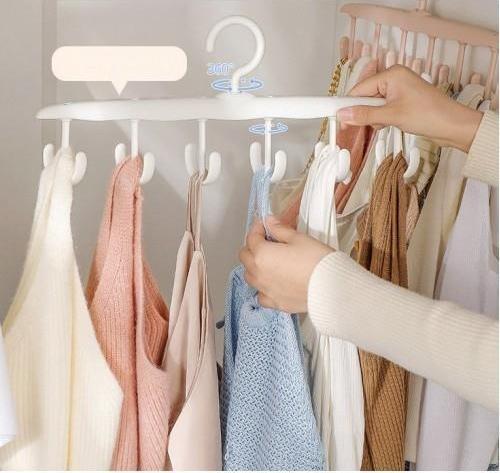 12 Kancalı Çok Amaçlı Askı Beyaz MC-712