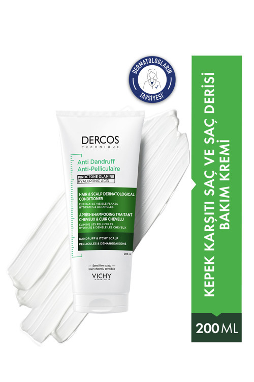 Dercos Kepek Karşıtı Saç & Saç Derisi Kremi 200 ml