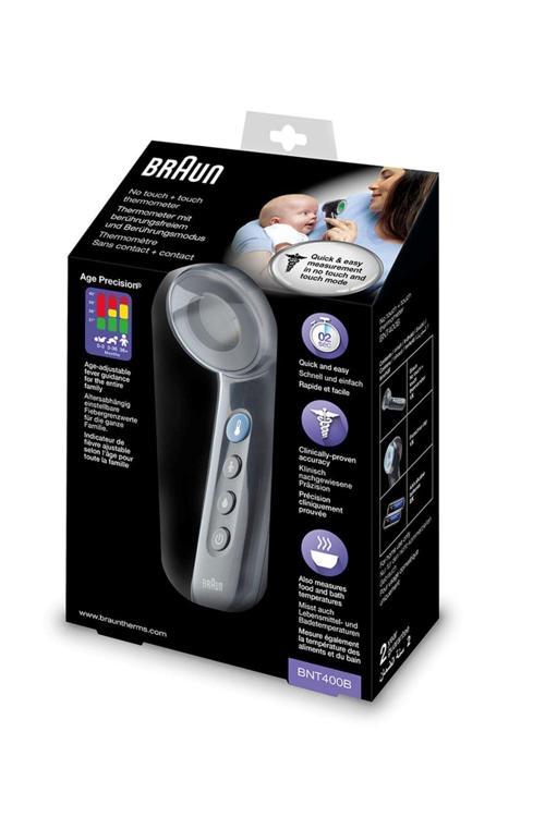 Bnt400 Siyah Temassız Alından Ateş Ölçer
