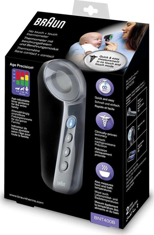 Bnt400 Siyah Temassız Alından Ateş Ölçer