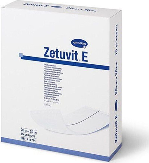Zetuvit E 20X20Cm -Yüksek Emici Steril Yara Örtüsü 1 Adet