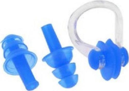 Büro Ev Ofis Kamp Yüzme Keyfi için Sızdırmaz Silikon Kulak Burun Tıkacı