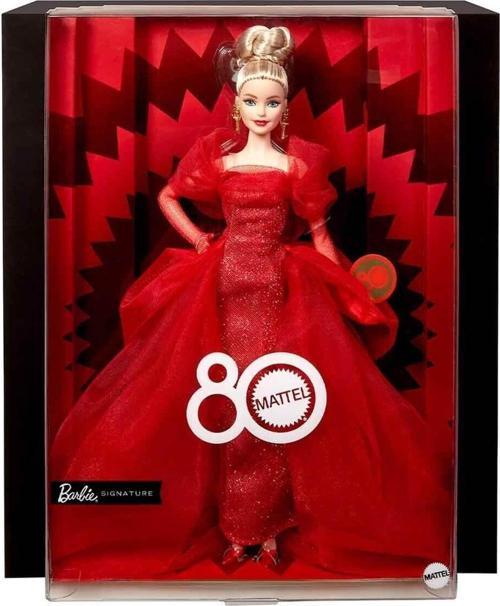 JBJ17 Mattel 80. Yıl Dönümü Koleksiyon Bebek - Sarışın