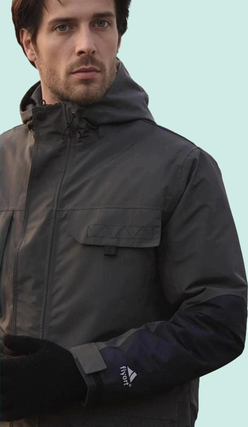 Fiyort Erkek Kışlık Su Geçirmez Mont 530 Rogen