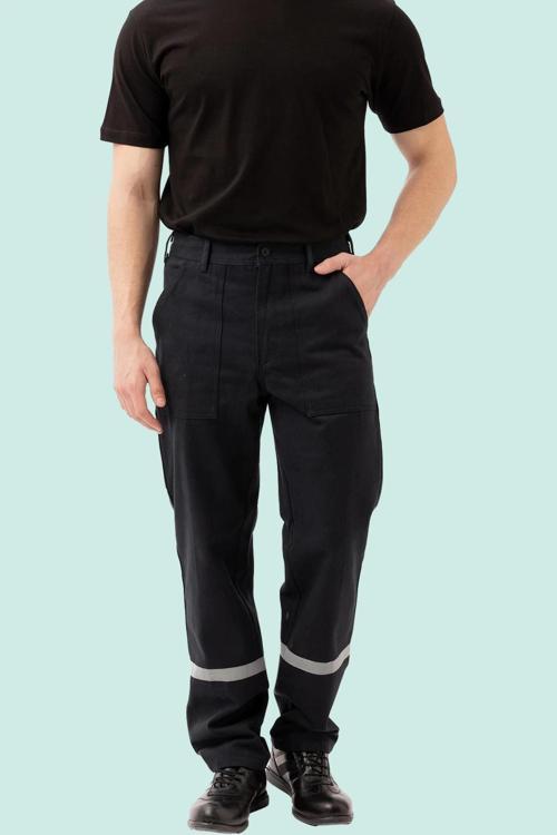 Kışlık İş Pantolonu Gabardin 100 Pamuk Nova Zorlu Koşullarına Karşı Konforlu