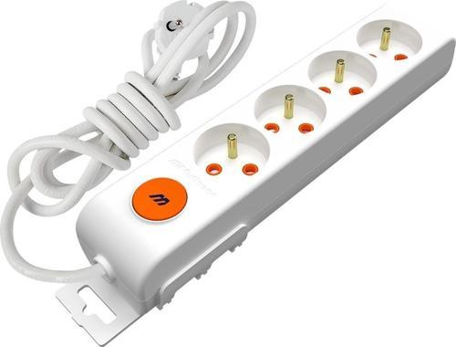 4 Lü 2 Metre Anahtarlı Ups Ri-Tech Grup Priz