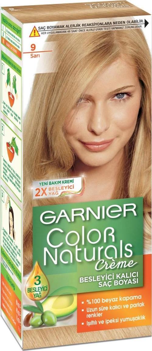 Color Naturals Saç Boyası 9 Sarı