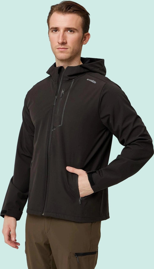 Erkek Softshell Mont Su Gecirmez Campanula Rüzgar Geçirmez Nefes Alabilir Outdoor Günlük Kullanıma