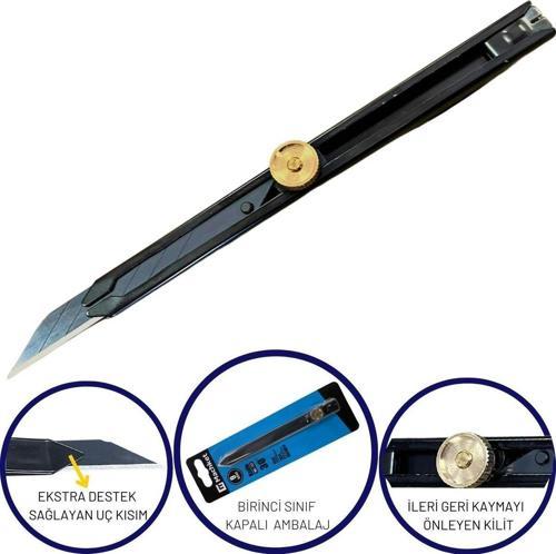 Machket-103 9 mm Kilitli Metal Maket Bıçağı