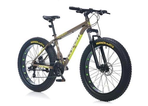 ZENGO  FAT BIKE DAĞ BİSİKLET 406H HD 26 JANT 21 VİTES GRİ YEŞİL