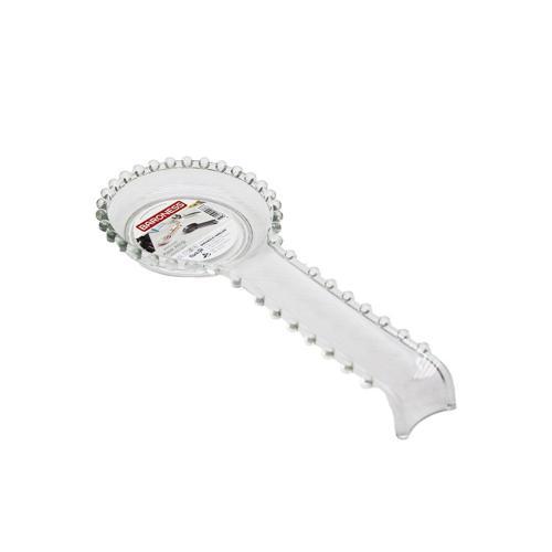 ŞEFFAF - PLASTİK BONCUKLU KEPÇE KAŞIK ÇIRPICI ALTLIK (4401)