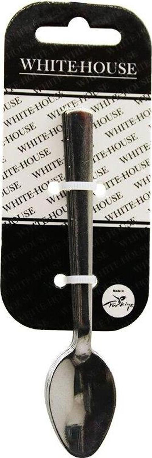 6 PARÇA EKO ÇUBUK SADE METAL ÇAY KAŞIK 2MM (4401)