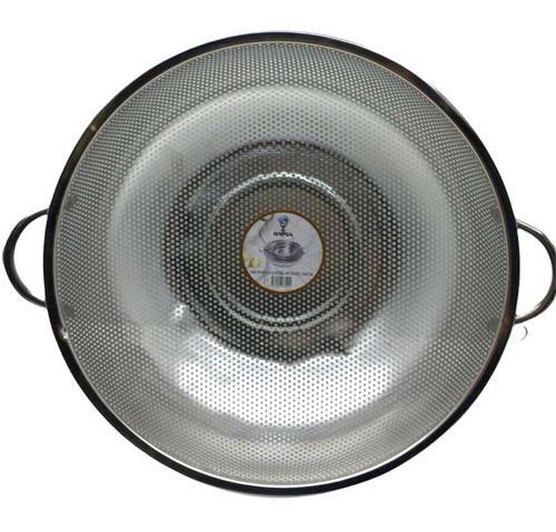 METAL KULPLU ÇELİK TEL SEPET SÜZGEÇ 32CM (4401)