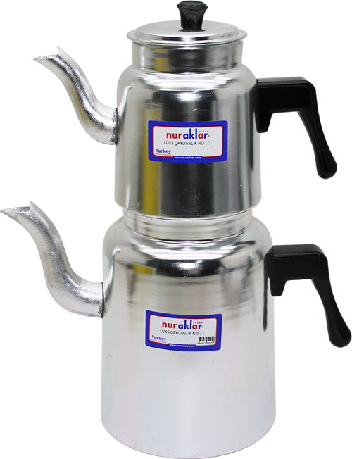 NO-1 LÜKS ALÜMİNYUM ÇAYDANLIK TAKIMI (4401)