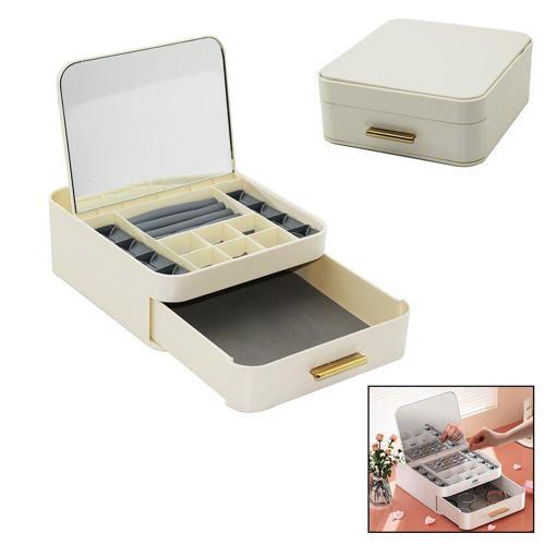 ÇEK-BIRAK=AÇ-KAPA20X22 - Y:8.5CMAYNALI TAKI ORGANİZER ÇEKMECE+1 KAT-10 BÖLME (4401)