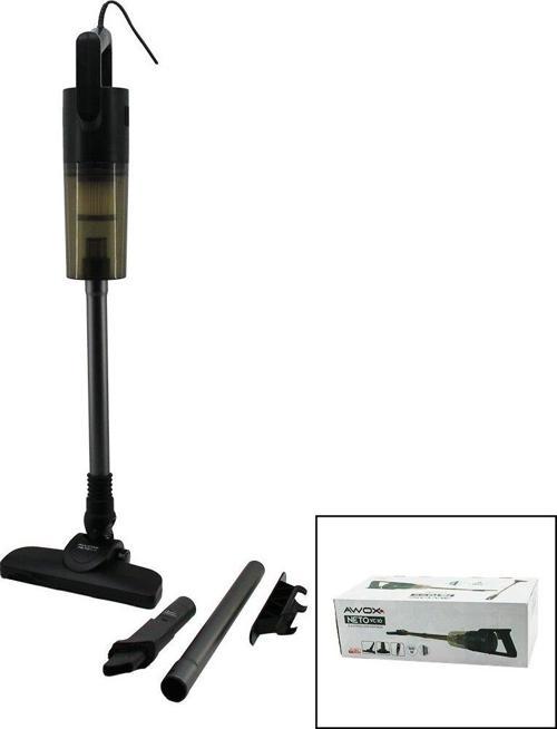 AWOX NETO VC-10 GRİ METAL SAPLI DİK ELEKTRİKLİ SÜPÜRGE 500W 5MT KABLOSAP=75+35=110CMHEPA FİLTRE (4401)