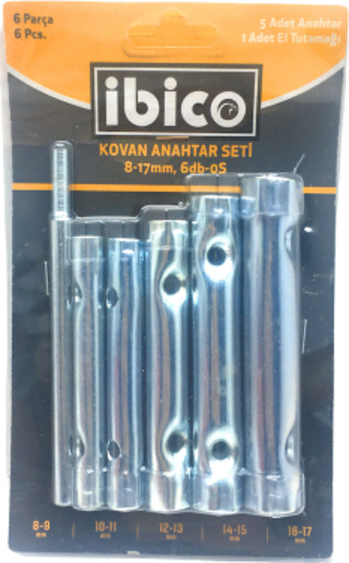 6 PARÇA  KOVAN ANAHTARI SETİ (4401)