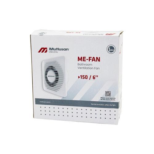 MUTLUSAN-001 211 000 150 00 00 ME-FAN 1506"BANYO TUVALET HAVALANDIRMA ASPİRATÖRÜ 20W 2800RPM 160M3/H (4401)
