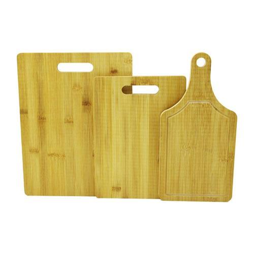 3 BOY SET AHŞAP BAMBU KESİM PANOSU 16X22 - 20X28 - 25X33CM (4401)