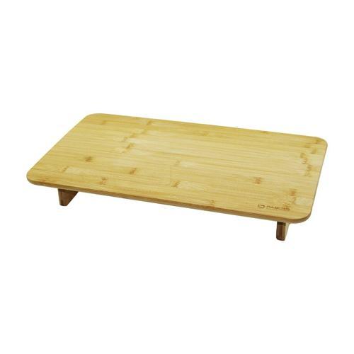 DİKDÖRTGENMİNİ SOFRA MODEL=30X50CM - Y:8CMAYAKLI BAMBU AHŞAP KESİM PANOSU (4401)