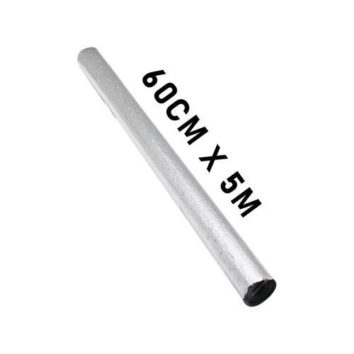 ALÜMİNYUM GÜMÜŞ - FOLYO   TEZGAH ÜSTÜ  YAPIŞKANLI  FOLYO  DUVAR KAĞIT 5MT X 60CM (4401)
