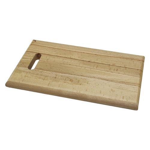 25X40CM   KALIN=2.5CM  AHŞAP KESİM PANOSU - ET TAHTASI  EL GEÇMELİ KULP (4401)
