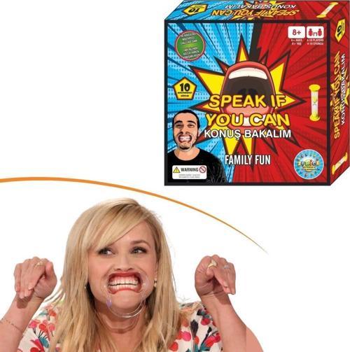 Konuş Bakalım Oyunu Söyle Bakalım Oyunu Bol Kahkahalı Aile Kutu Oyunu Kum Saatli (4401)