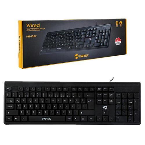 EVEREST KB-1002 USB Q STANDART KLAVYE (4401)