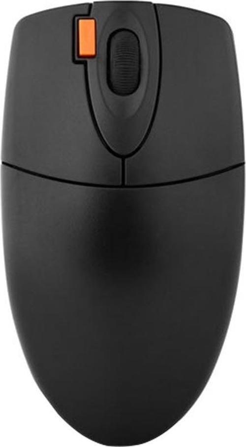 EVEREST SM-601 ÇİFT CLİCK USB SİYAH KABLOLU OPTİK MOUSE (4401)
