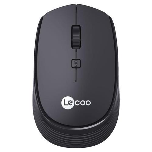 LENOVO LECOO WS202 1600 DPI 4 TUŞLU SİYAH KABLOSUZ MOUSE (4401)