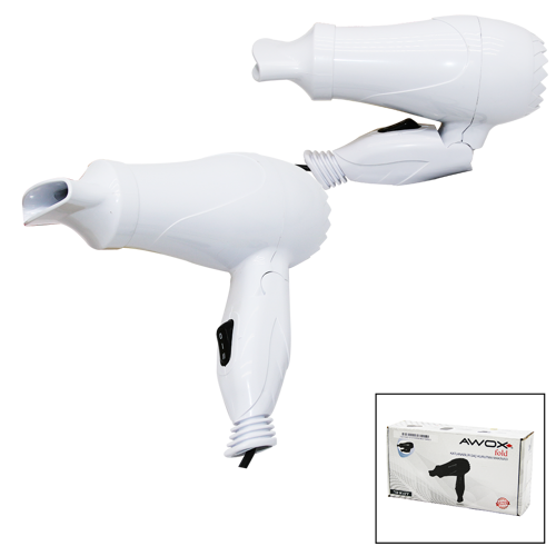 AWOX FOLD SAÇ KURUTMA - FÖN MAKİNESİ SEYAHAT TİPİ 750W (4401)