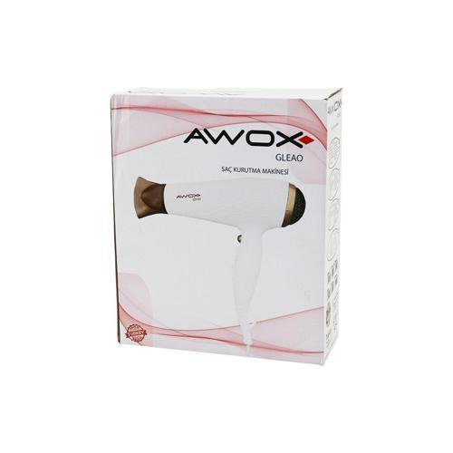 AWOX GLEAO  SİYAH  SAÇ KURUTMA - FÖN MAKİNESİ  SOĞUK ÜFLEME   2 KADEME FAN - 3 KADEME SICAKLIK   1700-2000W (4401)
