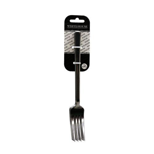 6 PARÇA EKO ÇUBUK SADE METAL YEMEK ÇATAL 2MM (4401)